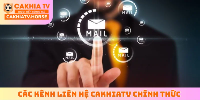 Các kênh liên hệ CakhiaTV chính thức và nhanh chóng nhất